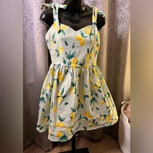 Blue Rain Lemonade Dress